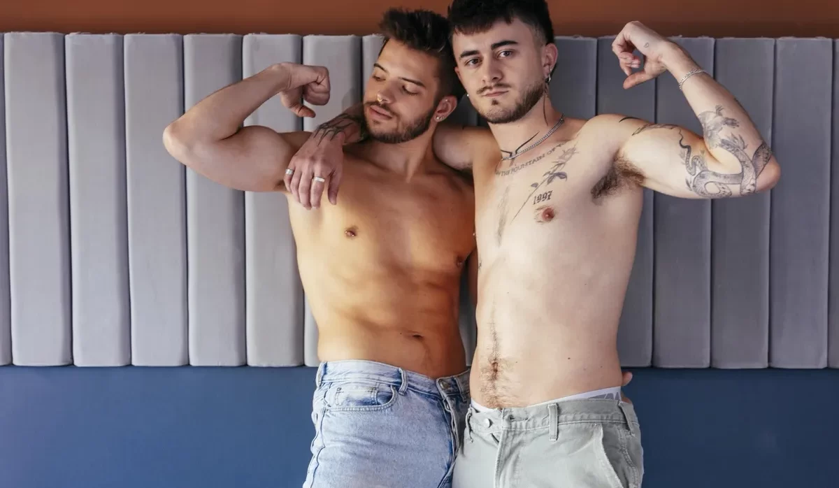 Evan Knoxx Flip-Fucks Newbie Nico in RandyBlue Scene Gay Porn