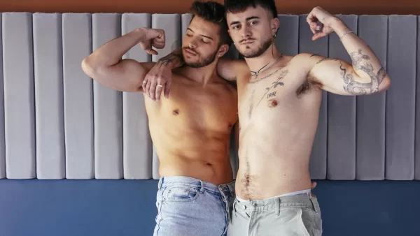 Evan Knoxx Flip-Fucks Newbie Nico in RandyBlue Scene Gay Porn