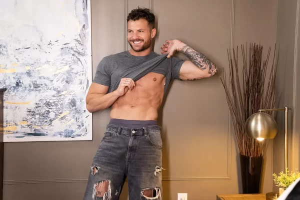 His Pillow Talks: Ethan James Plays Pillow for Curved King Gay Porn 6