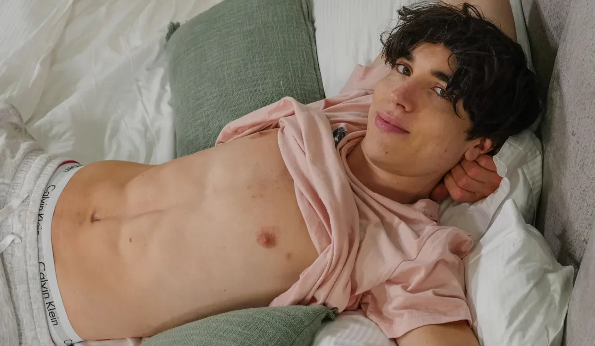 Jack Angeli Works His Plump Balls And Thick Dick 1 Jack Angeli Works His Plump Balls And Thick Dick Gay Porn