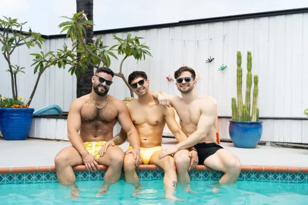 Jeremiah's First DP With Deacon and Hayden Harding Gay Porn 16