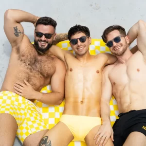 Jeremiah's First DP With Deacon and Hayden Harding Gay Porn