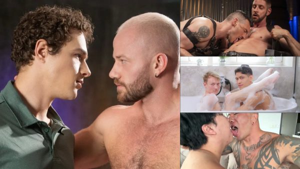 Jonzu Fists Gunnar Gates Amid Titan Men and Freshmen Drops Gay Porn