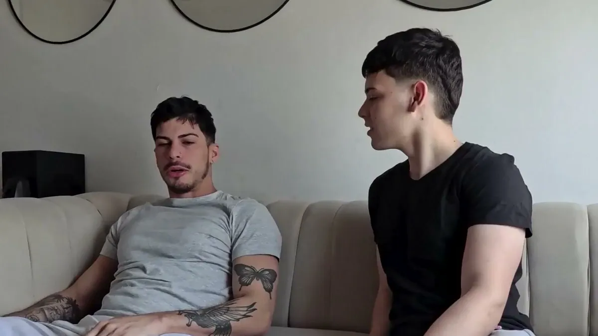 Latin Leche: Bastian Moreyra Serves Ismael Fresh Milk Gay Porn