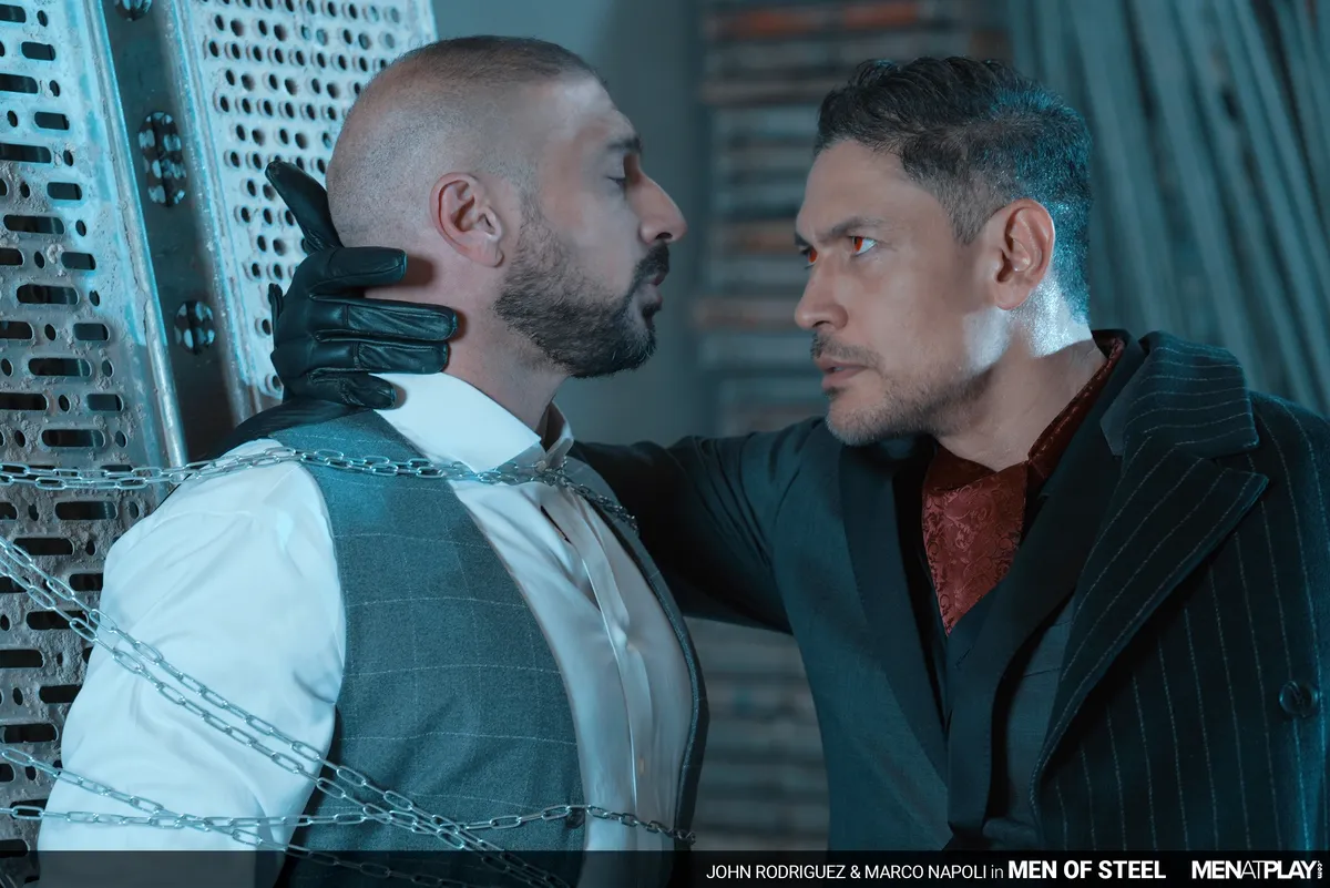 Men of Steel: John Rodriguez and Marco Napoli Do It Raw 13 Men of Steel: John Rodriguez and Marco Napoli Do It Raw Gay Porn 10
