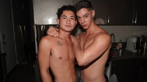 ObseXXion: Kai and Benvi Raw It Out in the Kitchen Gay Porn