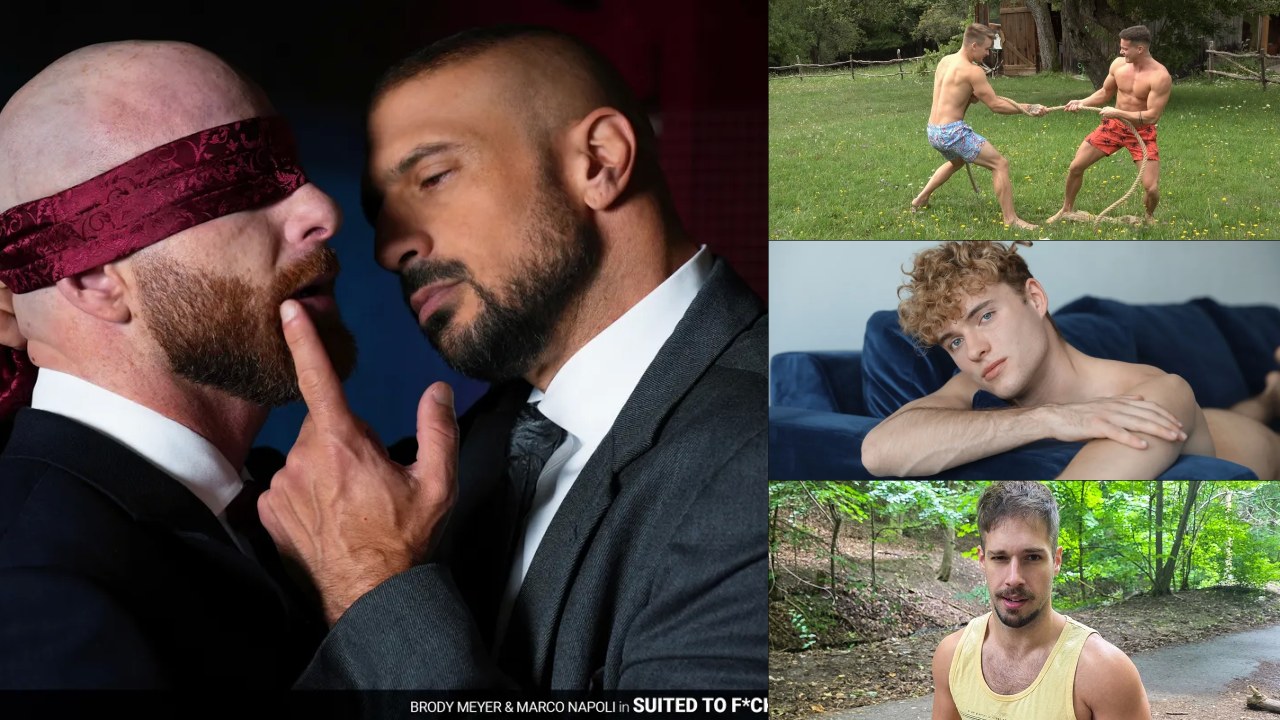 Suited Games and Construction Beams Shape Daily Roundup Gay Porn