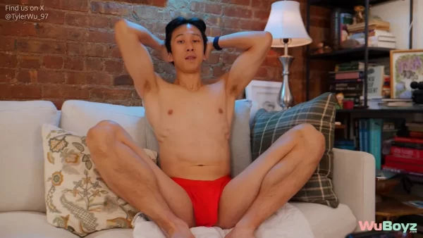 Tyler Wu's Muffin Foreskin Stuffing 16 Tyler Wu's Muffin Foreskin Stuffing Gay Porn